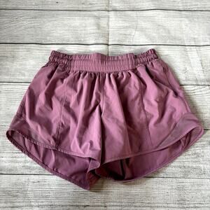 Lululemon Hotty Hot II Long 4” Shorts Women Size 4